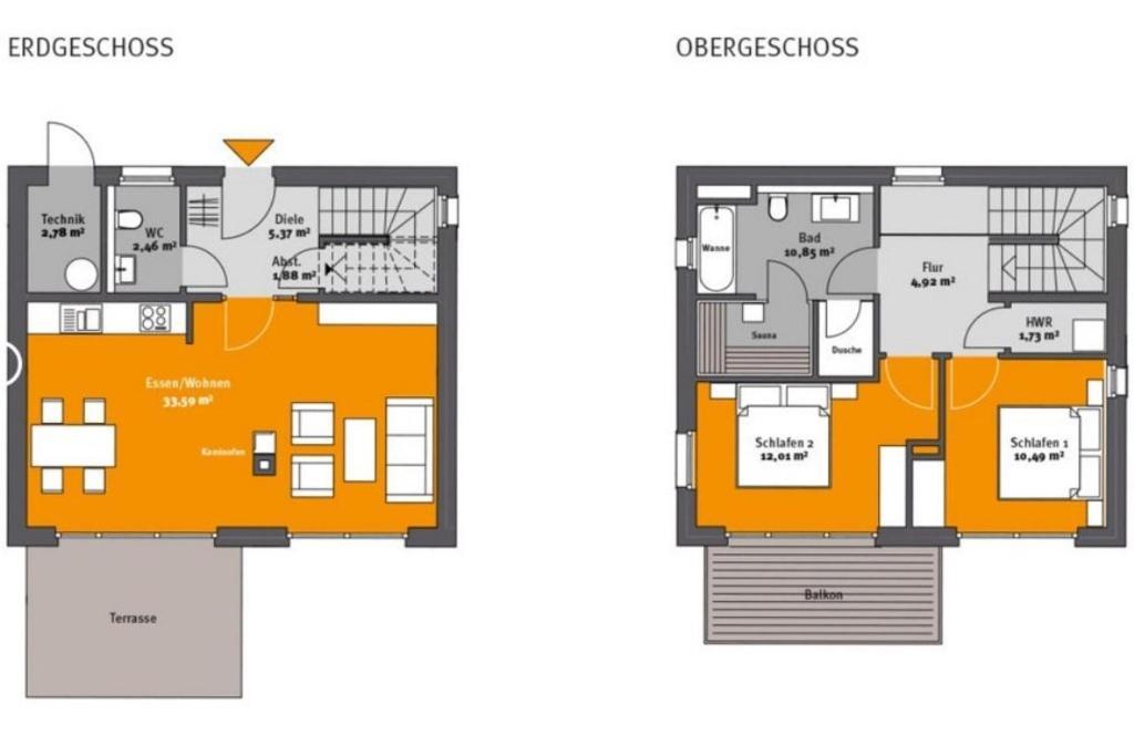 Ferienhaus Marta Am Im Sauerland Mit Eigener Sauna, Garten, Terrasse, Balkon Und Blick Auf Den *